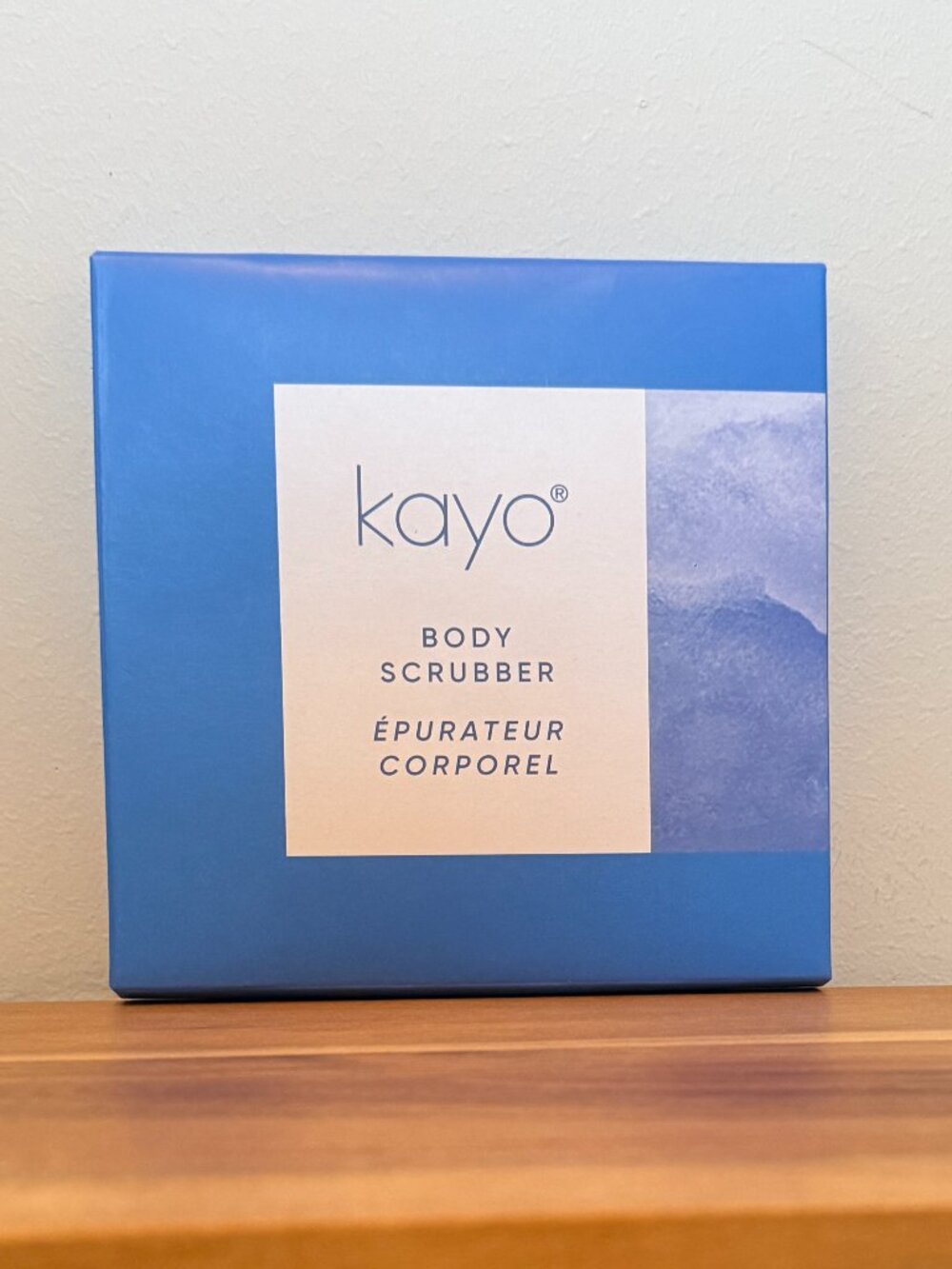 Kayo Exfoliating Body Scrubber Shower Buffer NIB